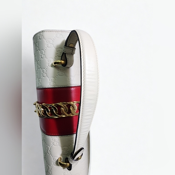 Gucci Leather Sylvie 2way Handbag - Picture 7 of 14